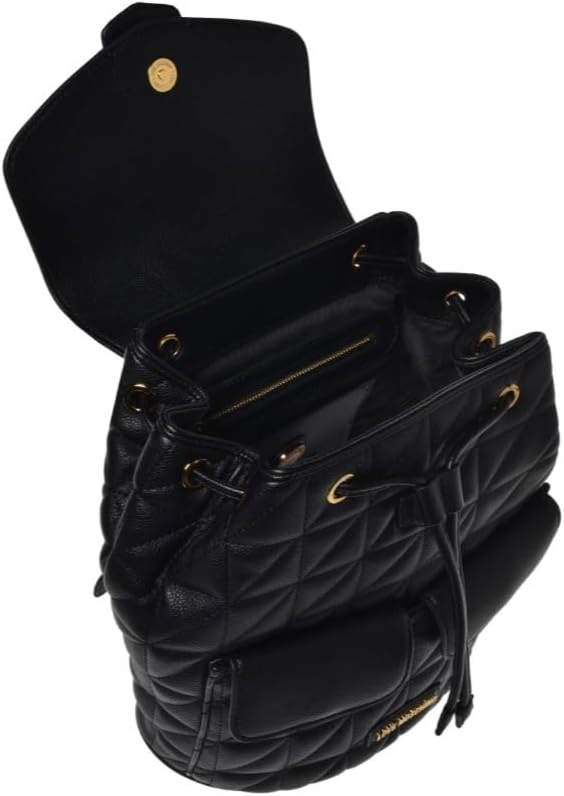 Plecak damski Love Moschino, czarne torby damskie Naty Shop
