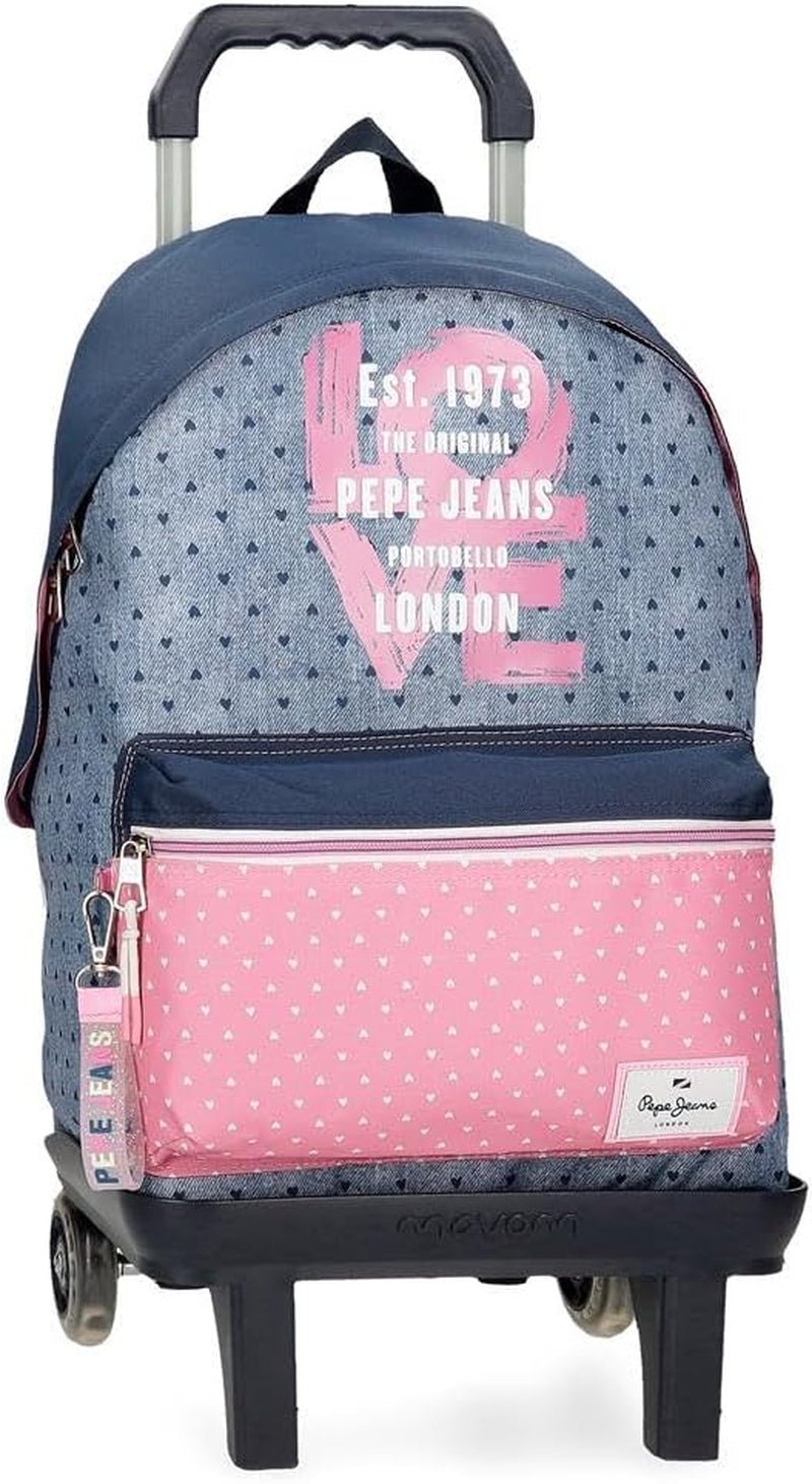 Pepe Jeans Noni Plecak dżinsowy Plecaki i tornistry Premium Naty Shop Plecak 42 + wózek