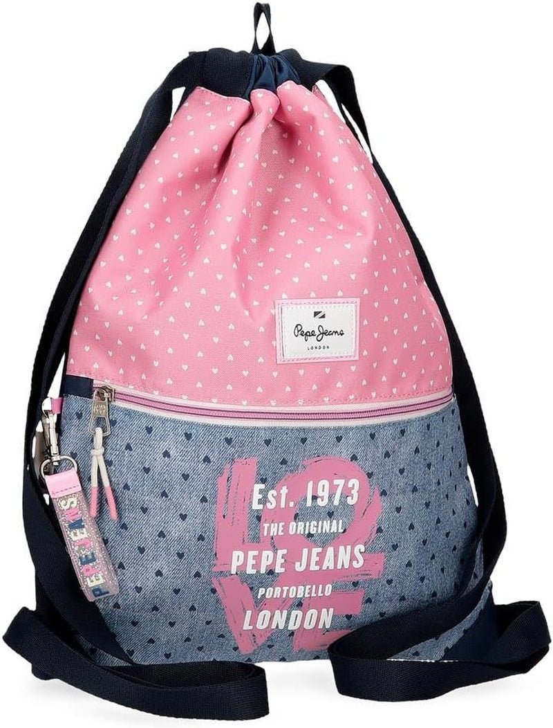 Pepe Jeans Noni Plecak dżinsowy Plecaki i torby premium Naty Shop Plecak Mit Kordelzug