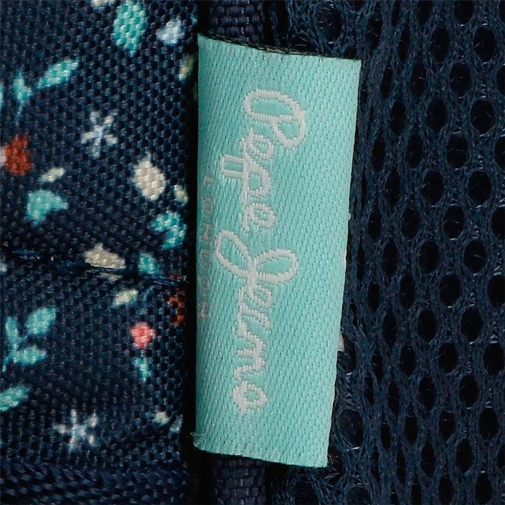 Pepe Jeans Alenka plecak szkolny z wózkiem, niebieski, 30 x 40 x 12 cm, poliester, 14,4 l, niebieski, plecak szkolny z wózkiem Plecaki i tornistry Premium Naty Shop