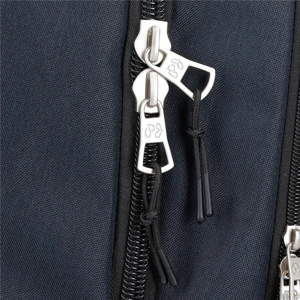 Pepe Jeans Cromwell Plecak szkolny, dwukomorowy, czarny, 33 x 46 x 15 cm, poliester, 22,77 l, czarny, jeden rozmiar, dwukomorowy plecak szkolny Premium Plecaki i tornistry Naty Shop