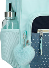 Pepe Jeans Dalma School Backpack Plecak dziecięcy wykonany z poliestru, szerokie i regulowane szelki, kieszeń z przodu. Od Joumma Bags Naty Shop premium plecaki i torby