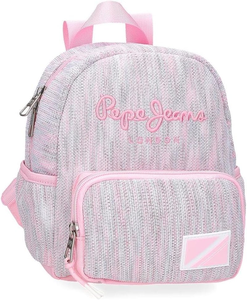 Plecak szkolny Pepe Jeans Miri, różowy, 31 x 44 x 17,5 cm, poliester, 22,79 l, różowy, plecak szkolny Plecaki i tornistry Premium Naty Shop Freizeit-Rucksack