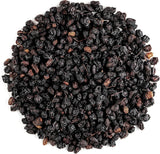 Organiczny czarny bez - całe jagody sambucus - produkty suszone z czarnego bzu Naty Shop 200 g (1 opakowanie) czarny bez