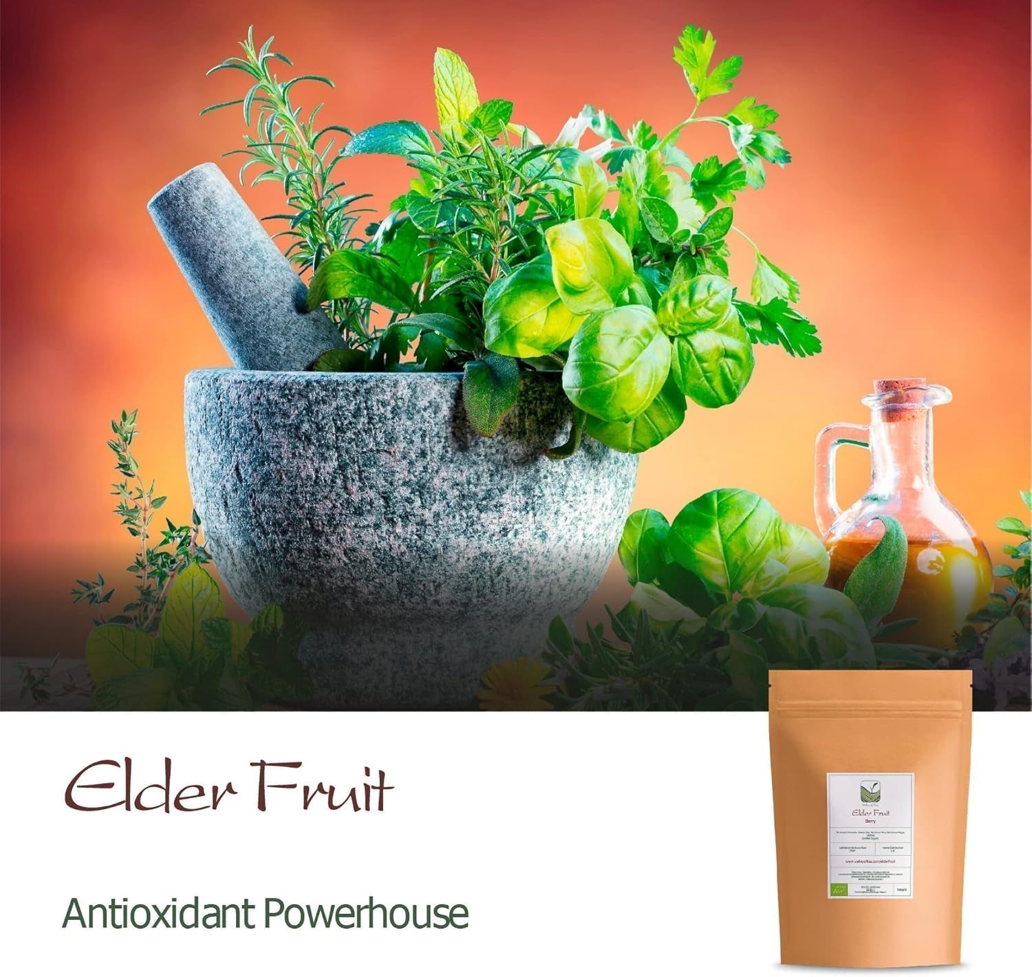 Ekologiczny czarny bez - całe jagody sambucus - czarny bez Produkty suszone Naty Shop