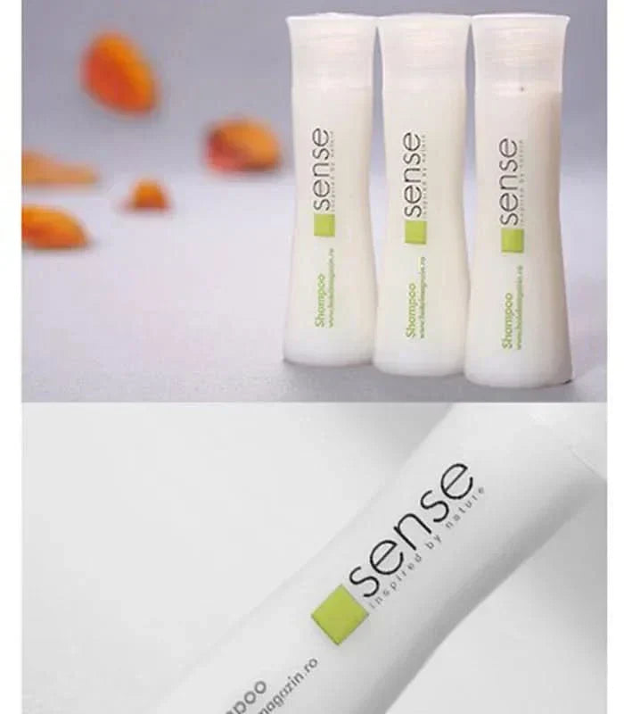Szampon hotelowy butelka Sense, 25ml, zestaw 195 sztuk Naty Shop Hotel Cosmetics