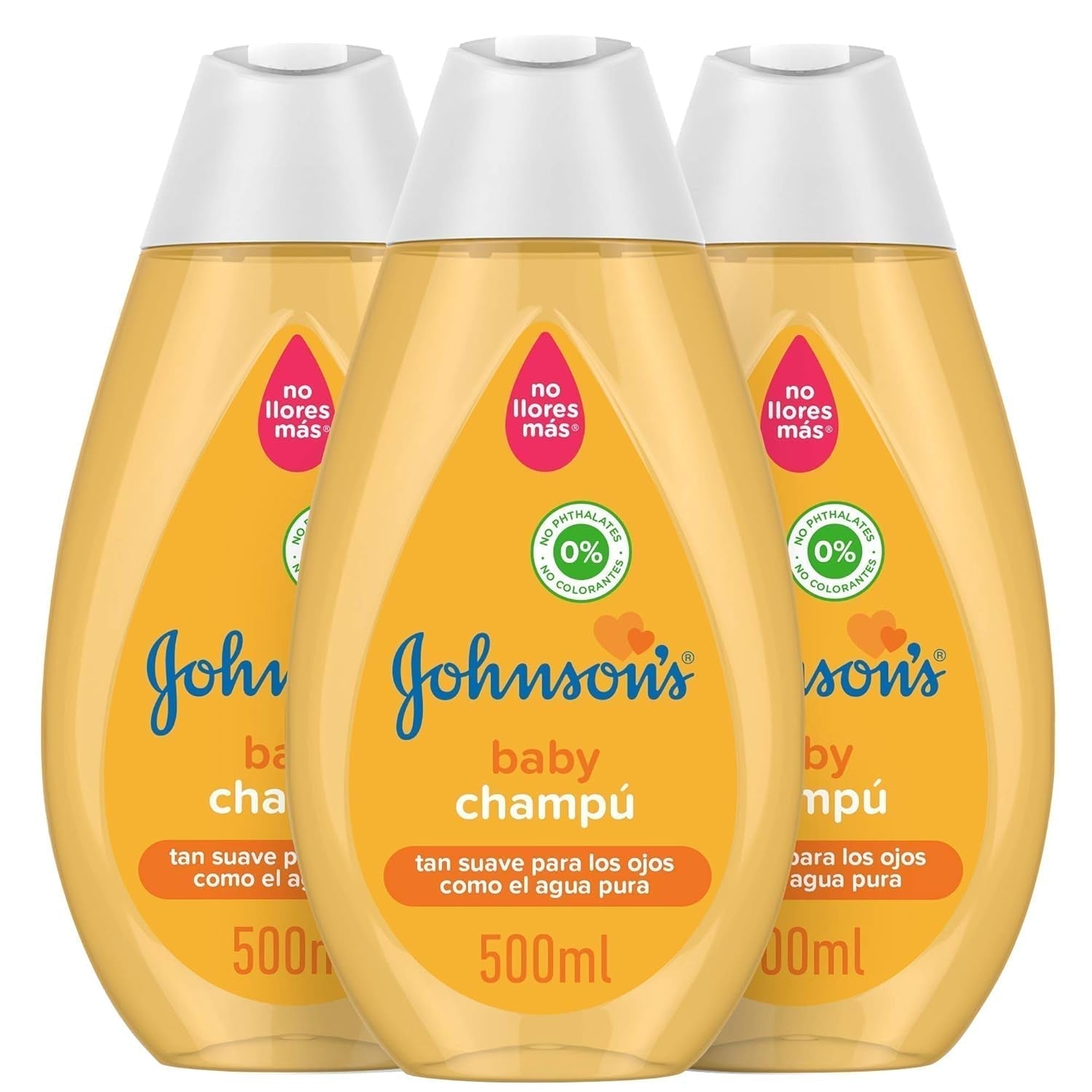 Szampon - 3 x 500 ml Dzieci - Kąpiel i pielęgnacja skóry Naty Shop 500 ml (3 sztuki w opakowaniu) Kwiatowo-owocowy
