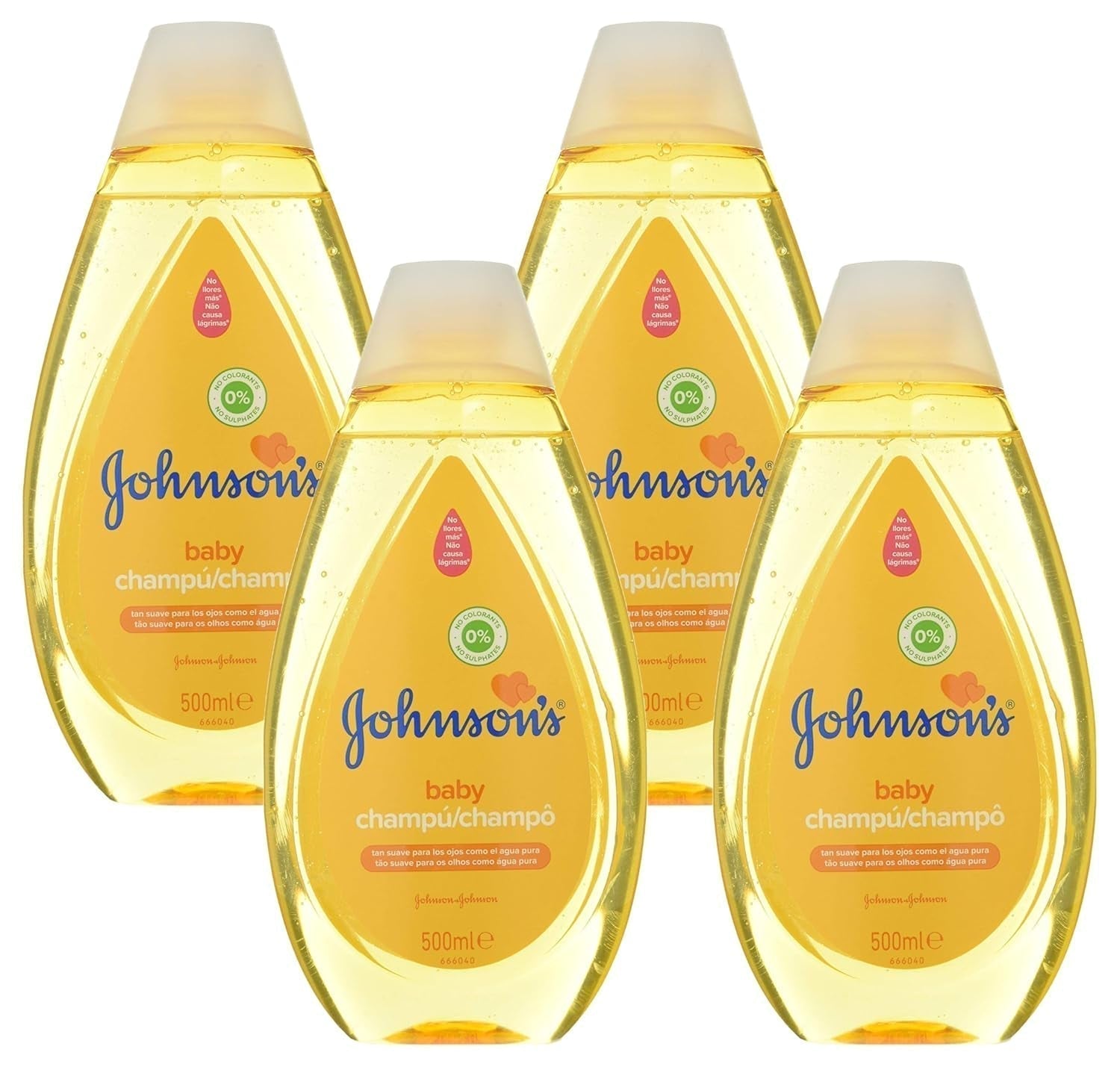 Szampon - 500 ml (1 opakowanie) Dzieci - Kąpiel i pielęgnacja Naty Shop 500 ml (4 sztuki w opakowaniu)