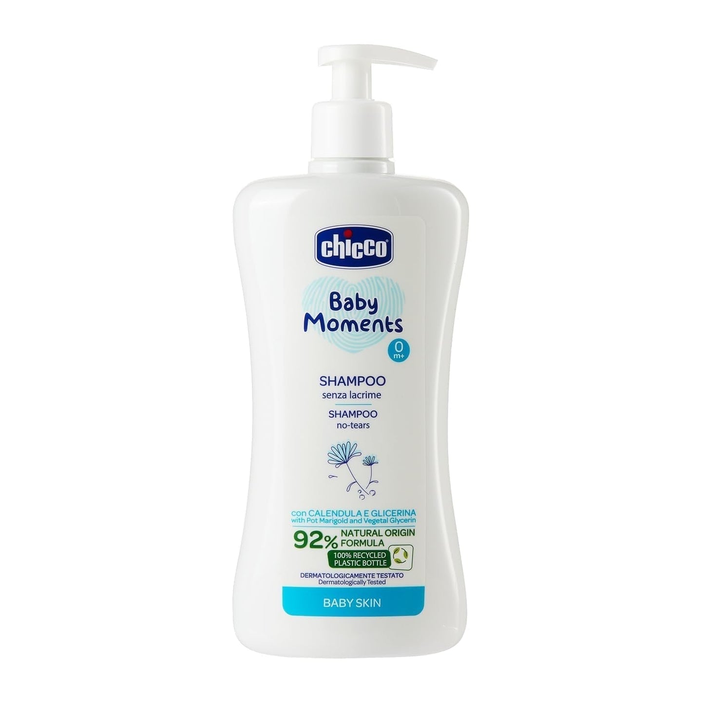 Szampon dla dzieci Chicco - kąpiel i pielęgnacja skóry Naty Shop 500 ml (1 opakowanie)