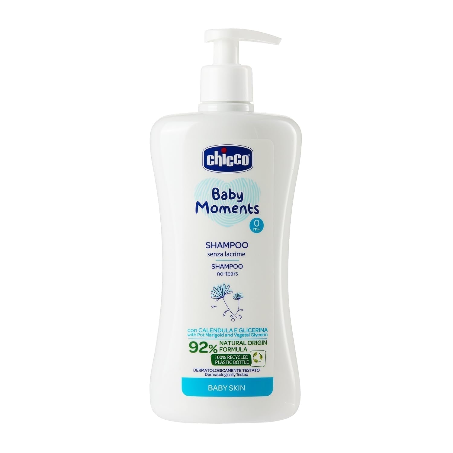 Szampon dla dzieci Chicco - kąpiel i pielęgnacja skóry Naty Shop 500 ml (1 opakowanie)