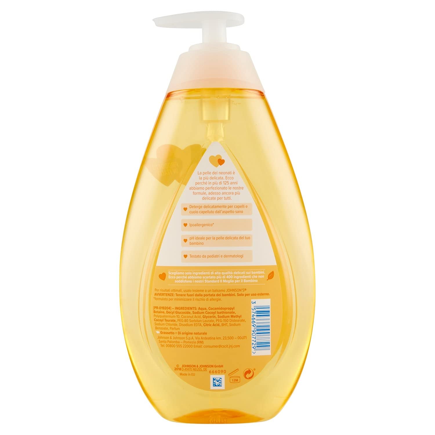 Szampon dla dzieci Johnson's & Johnson, 750 ml Dzieci - Kąpiel i pielęgnacja skóry Naty Shop