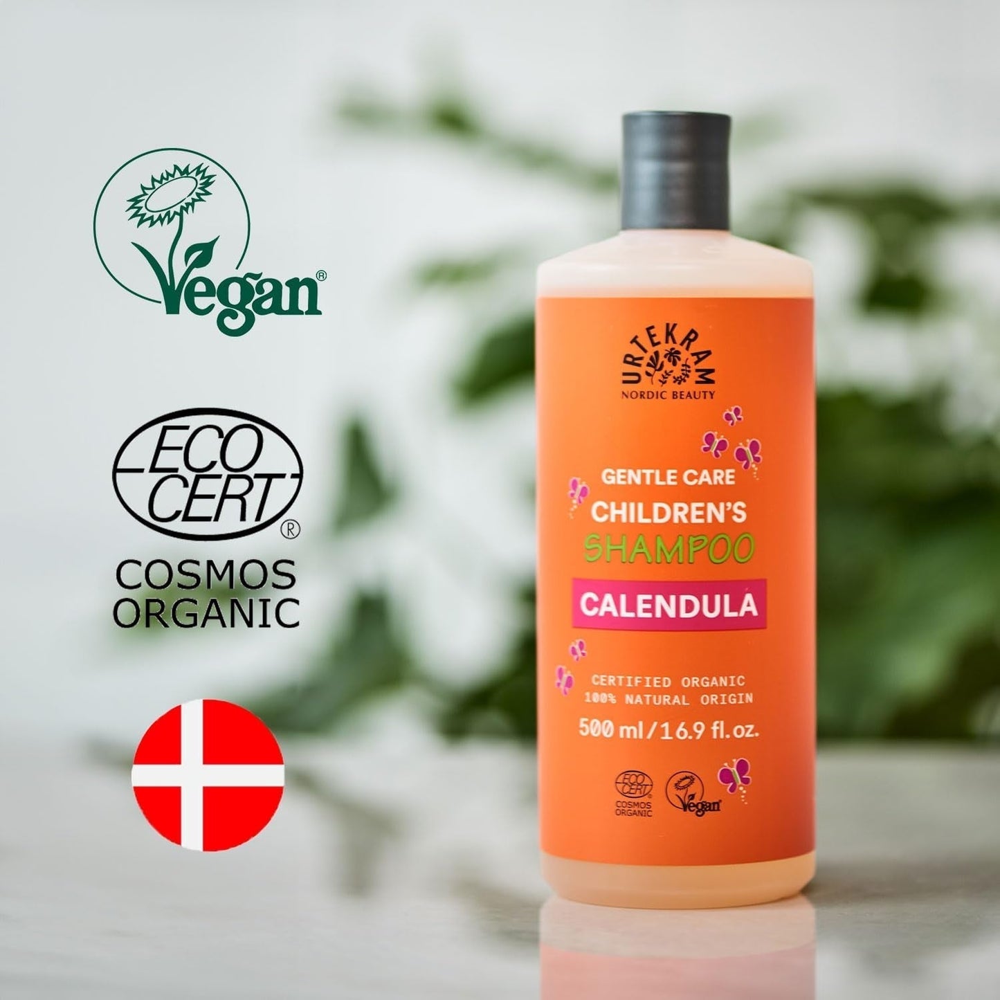 Organiczny szampon dla dzieci Urtekram, łatwa pielęgnacja, 500 ml Dzieci - Kąpiel i pielęgnacja skóry Naty Shop