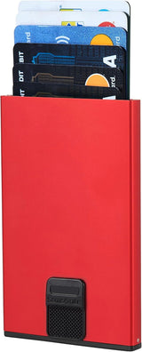 Samsonite Alu Fit SLG - Torba na karty, 10,2 cm, Czerwony (czerwony) Portfel męski Naty Shop