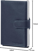 Samsonite Alu Fit SLG - Portfel, 10,2 cm, niebieski Portfel męski Naty Shop
