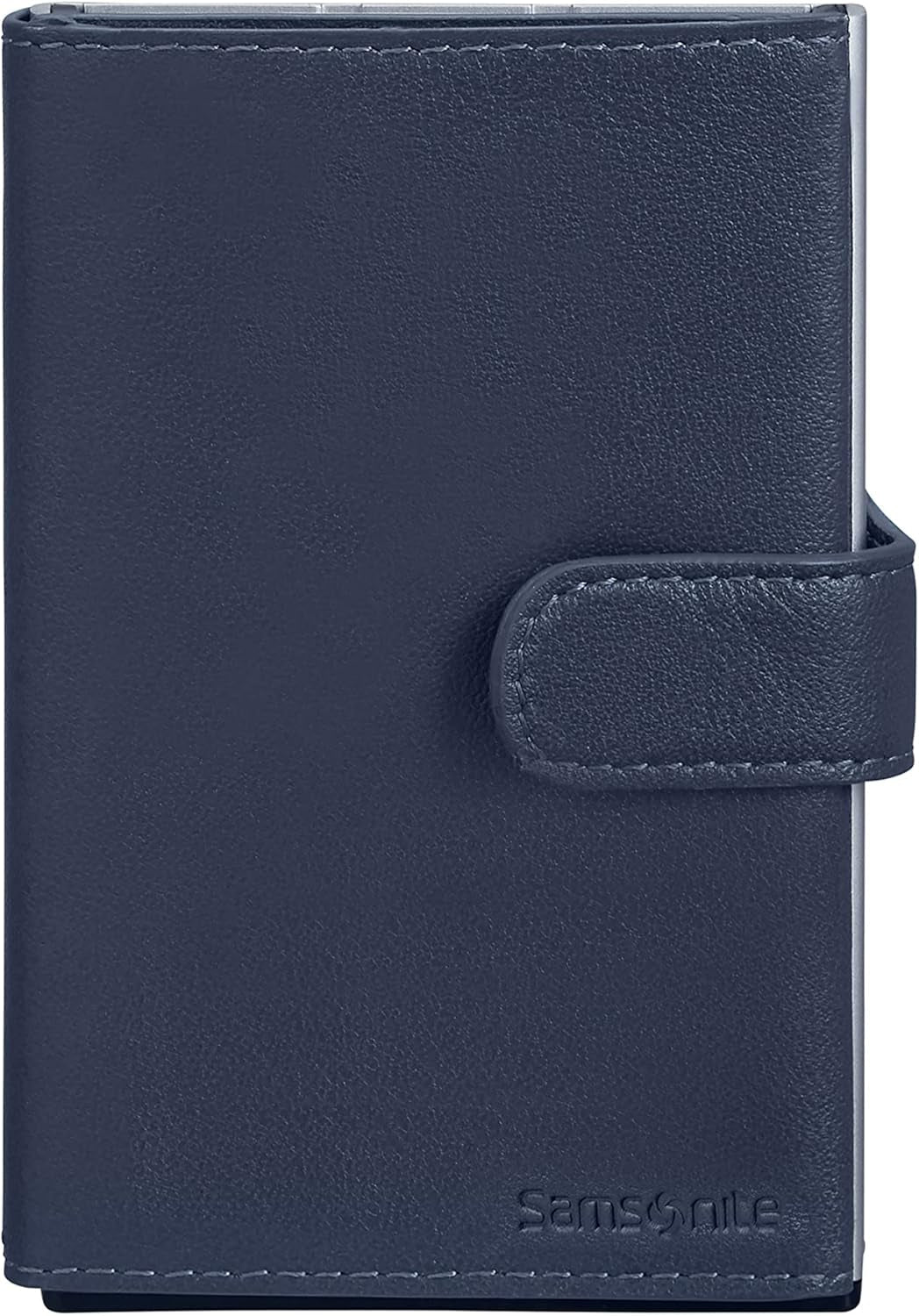 Samsonite Alu Fit SLG - Portfel, 10,2 cm, niebieski Portfel męski Naty Shop