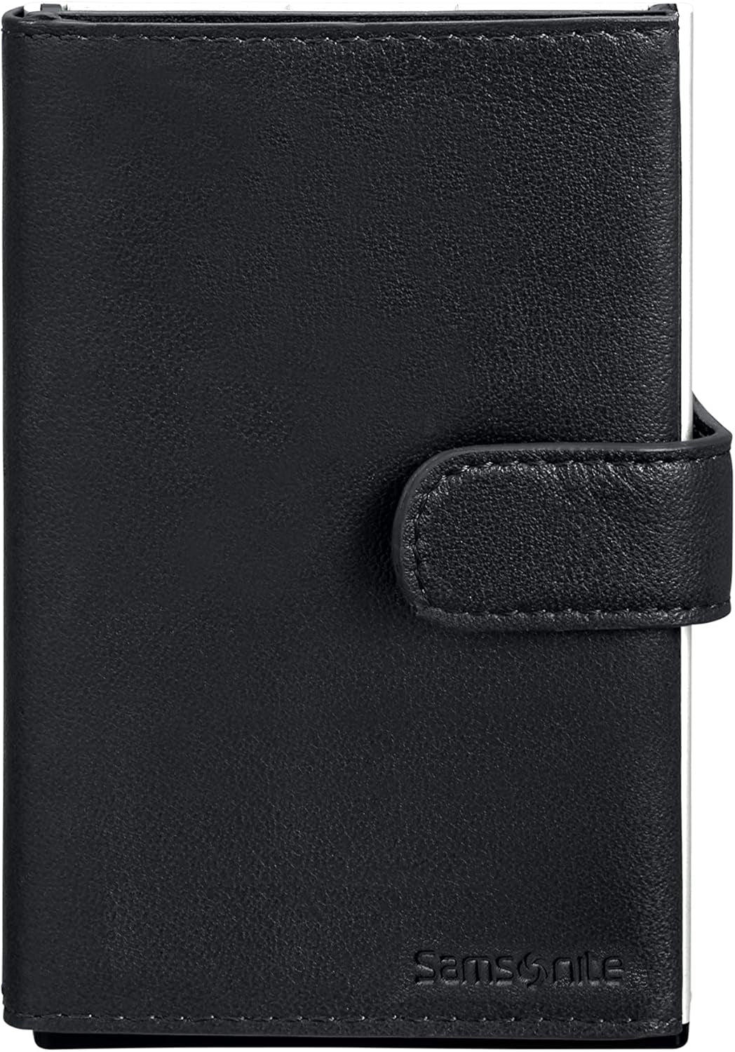 Samsonite Alu Fit SLG - Portfel, 10,2 cm, czarny (czarny) Portfel męski Naty Shop