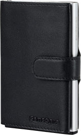 Samsonite Alu Fit SLG - Portfel, 10,2 cm, czarny (czarny) Naty Shop Portfel męski Czarny 10,2 cm