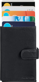Samsonite Alu Fit SLG - Portfel, 10,2 cm, czarny (czarny) Portfel męski Naty Shop