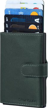 Samsonite Alu Fit SLG - Portfel, 10,2 cm, zielony (Climbing Ivy) Portfel męski Naty Shop