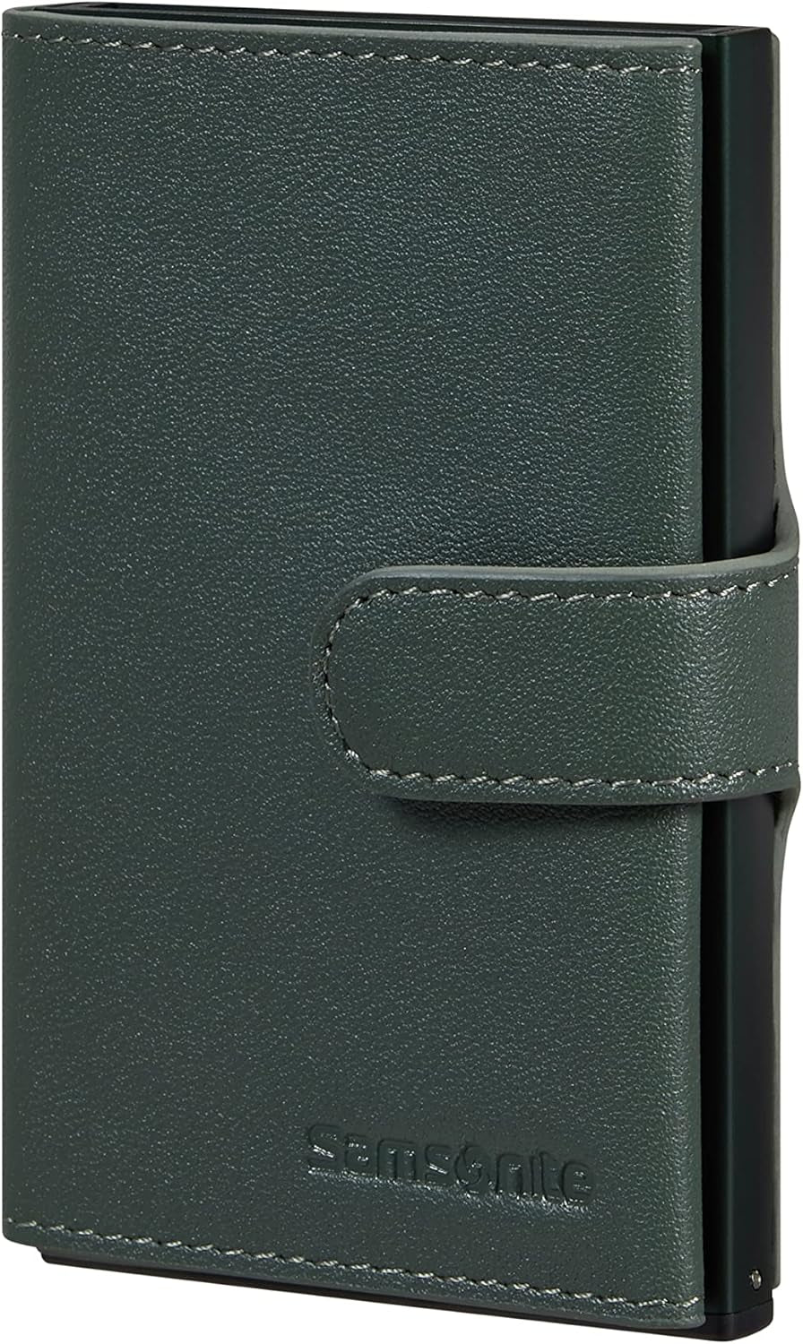Samsonite Alu Fit SLG - Portfel, 10,2 cm, zielony (Climbing Ivy) Portfel męski Naty Shop Tytuł domyślny