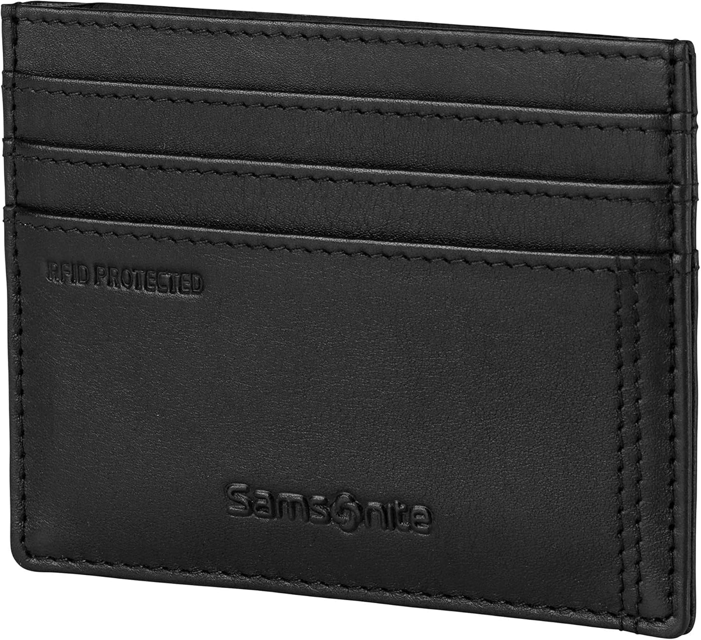 Akcesoria podróżne Samsonite Attack 2 SLG - etui na karty kopertowe, etui na karty (10 cm) Portfel męski Naty Shop Black (czarny)