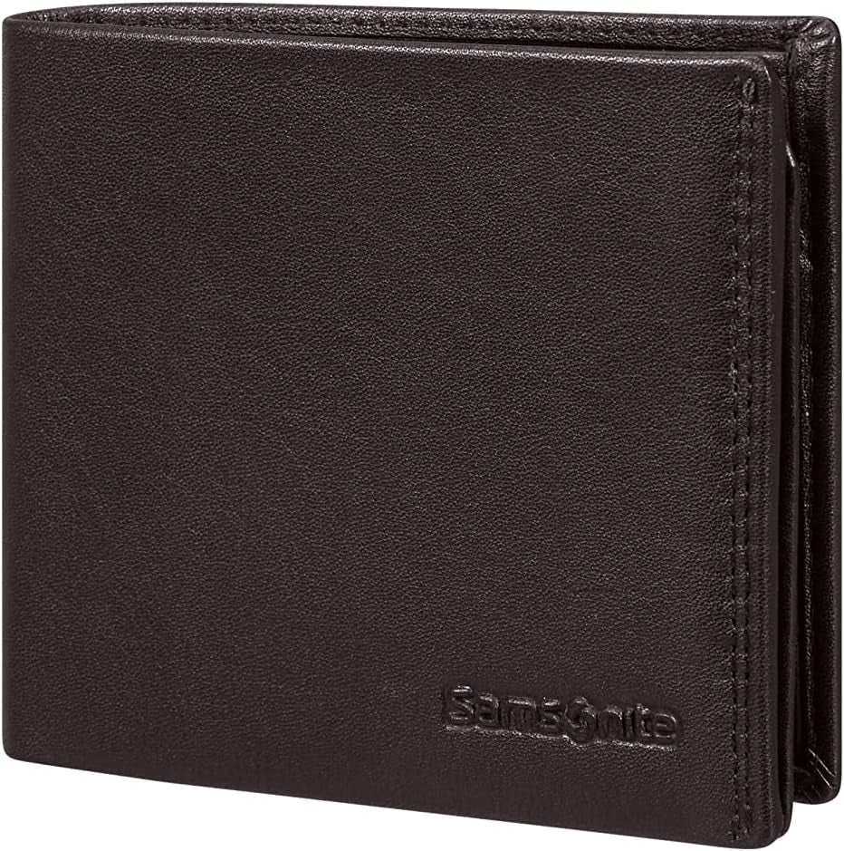 Samsonite Attack 2 SLG - Portfel, 10,5 cm, brązowy (Ebony Brown) Portfel męski Naty Shop Tytuł domyślny