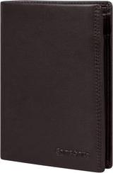 Samsonite Attack 2 SLG - Portfel, 12,5 cm, brązowy (Ebony Brown) Portfel męski Naty Shop Tytuł domyślny