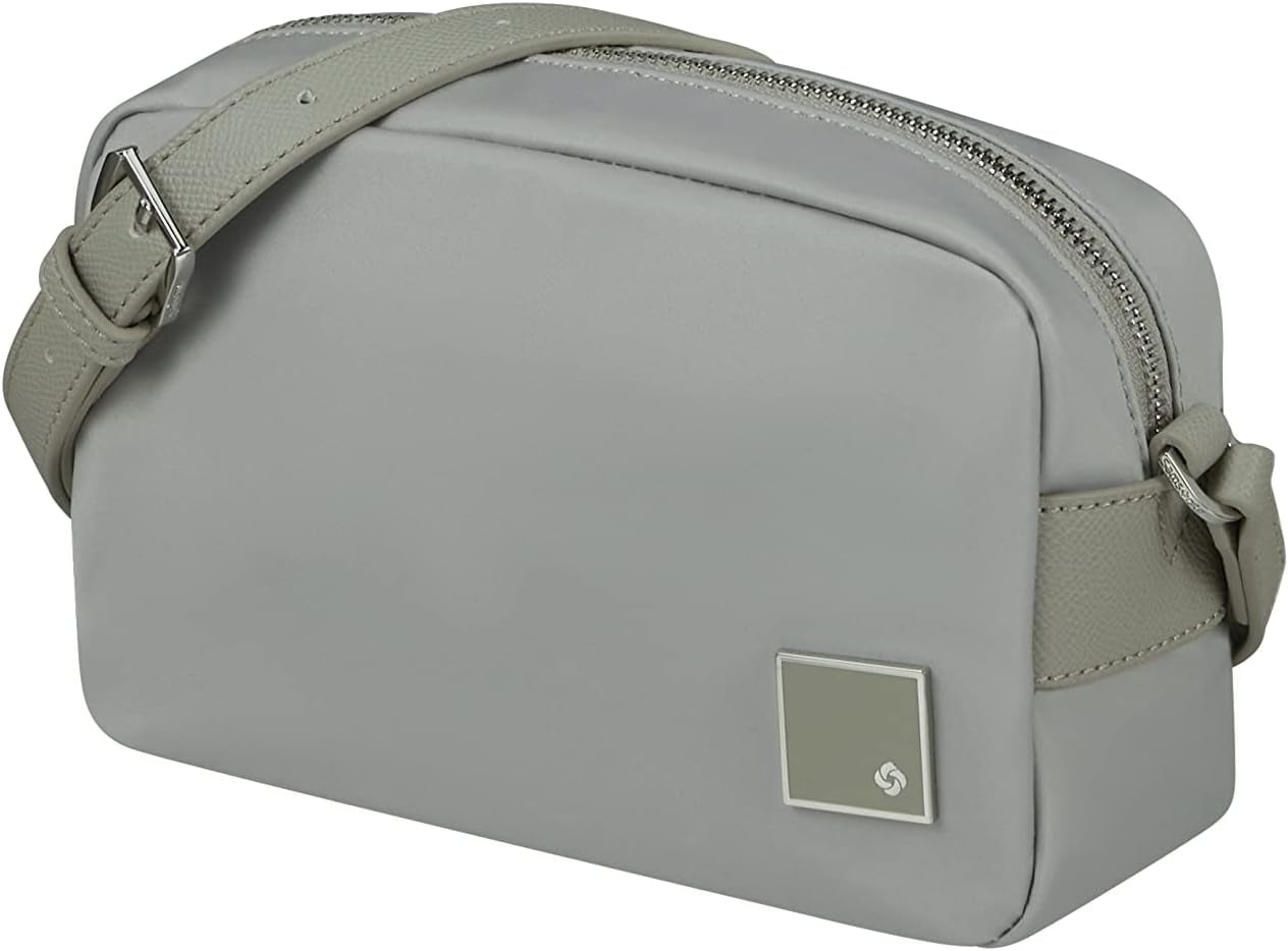 Samsonite Essentially Karissa - Torba na ramię Damskie Torby Naty Shop Szary (Dove Grey)