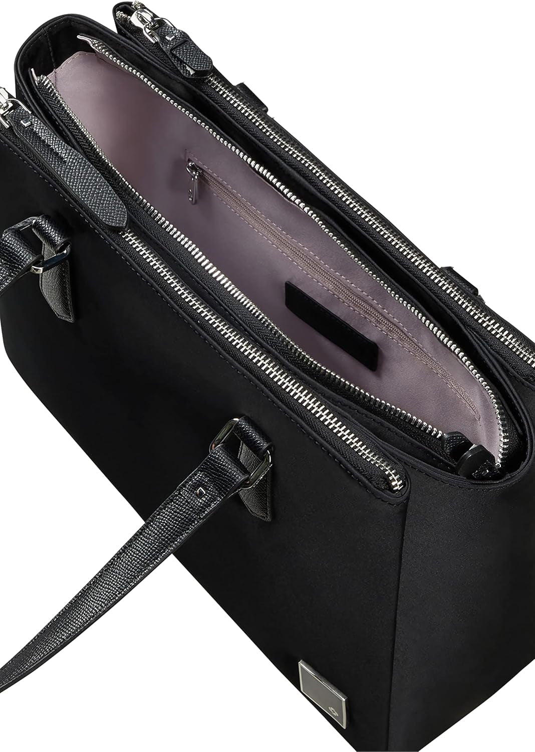 Samsonite Essentially Karissa - Torba na ramię z 3 przegródkami, 34 cm, czarna (czarna) Torby damskie Naty Shop