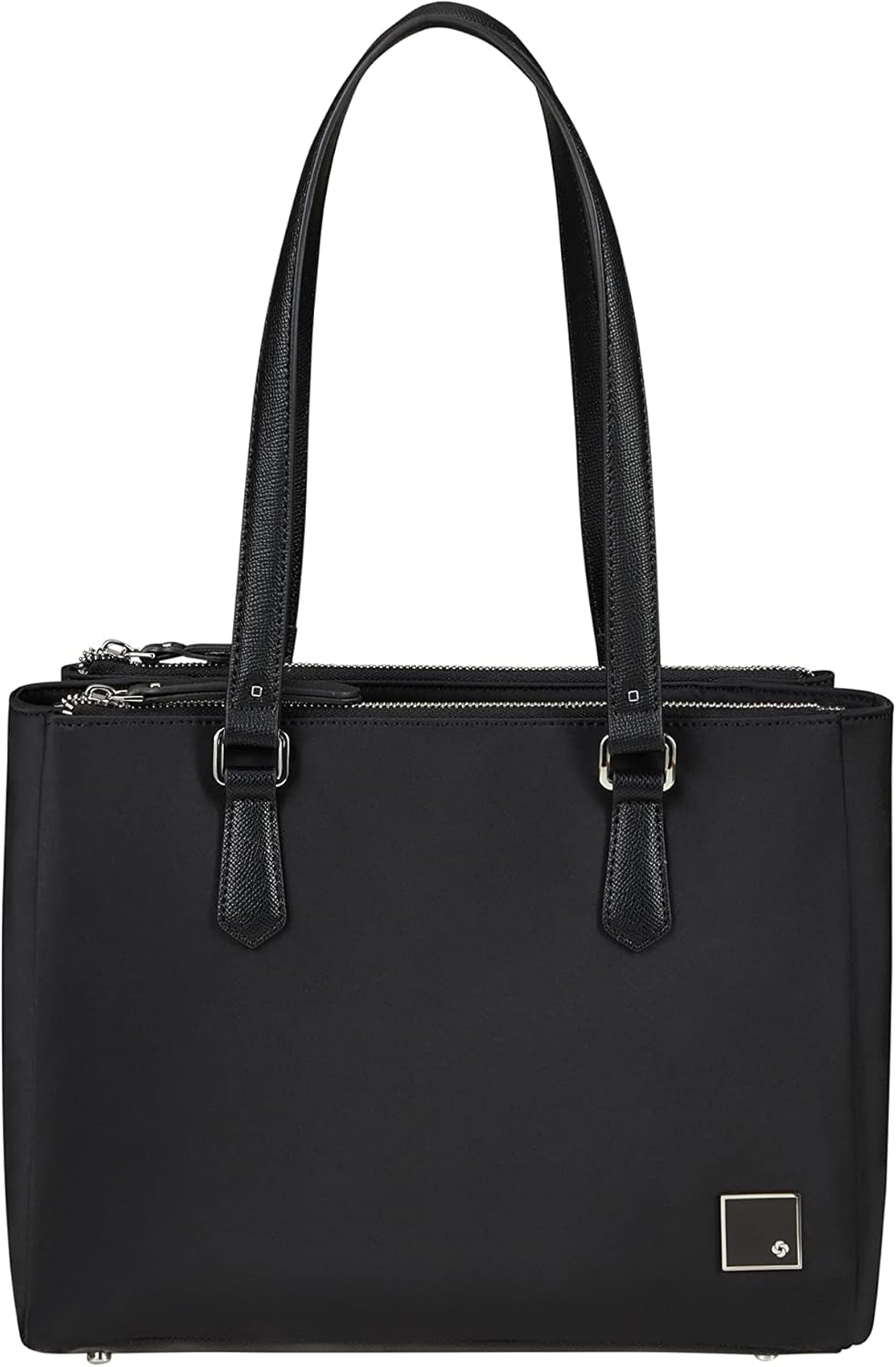 Samsonite Essentially Karissa - Torba na ramię z 3 przegródkami, 34 cm, czarna (czarna) Torby damskie Naty Shop