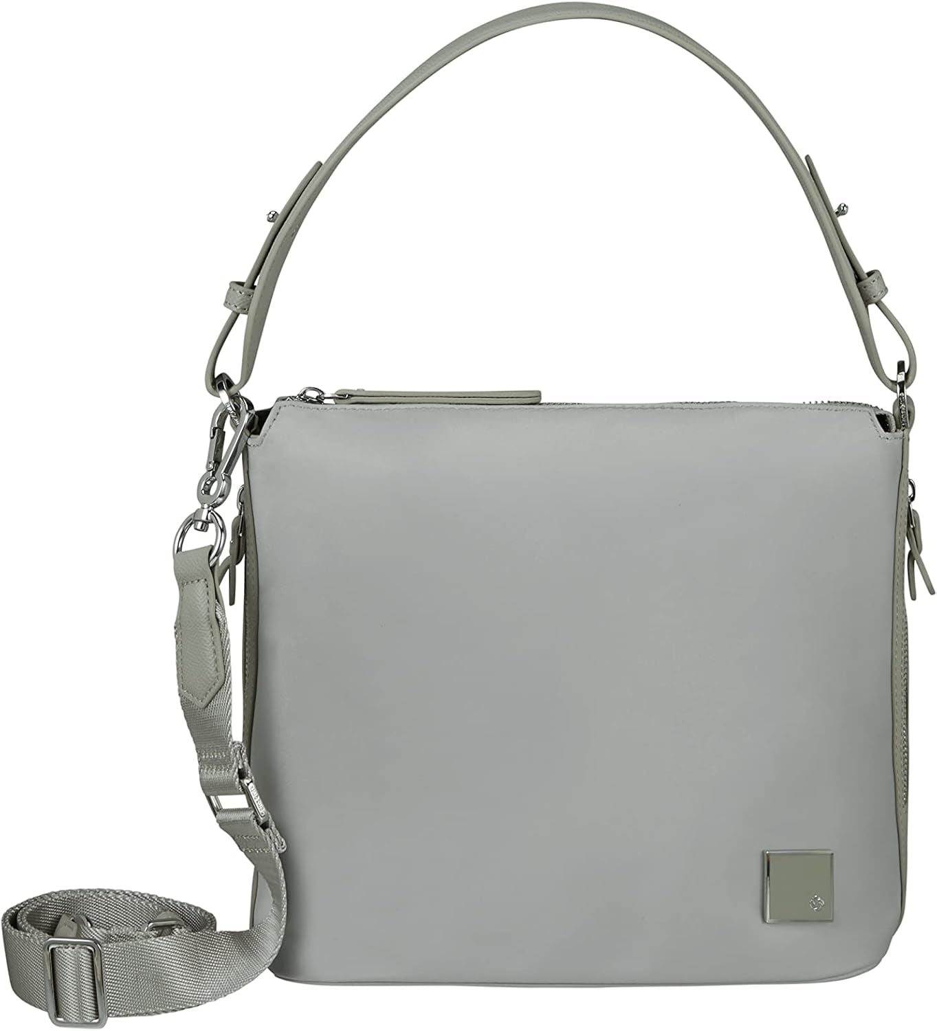 Samsonite Essentially Karissa - Torba podróżna S, 27 cm, szara (Dove Grey) Torby damskie Naty Shop