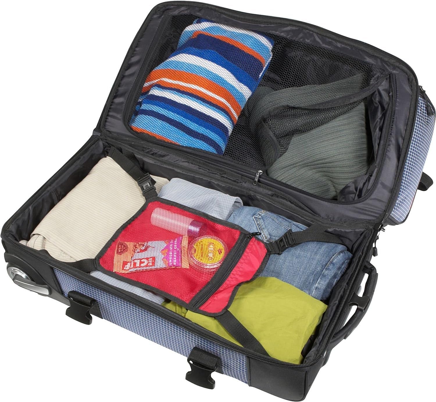 Torba podróżna Samsonite Ripstop na kółkach, niebieska (niebieska) - 46243 Bagaż i sprzęt podróżny Naty Shop