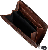 Samsonite Veggy SLG - Portfel, 10,8 cm, brązowy (ciemny brąz) Portfel męski Naty Shop