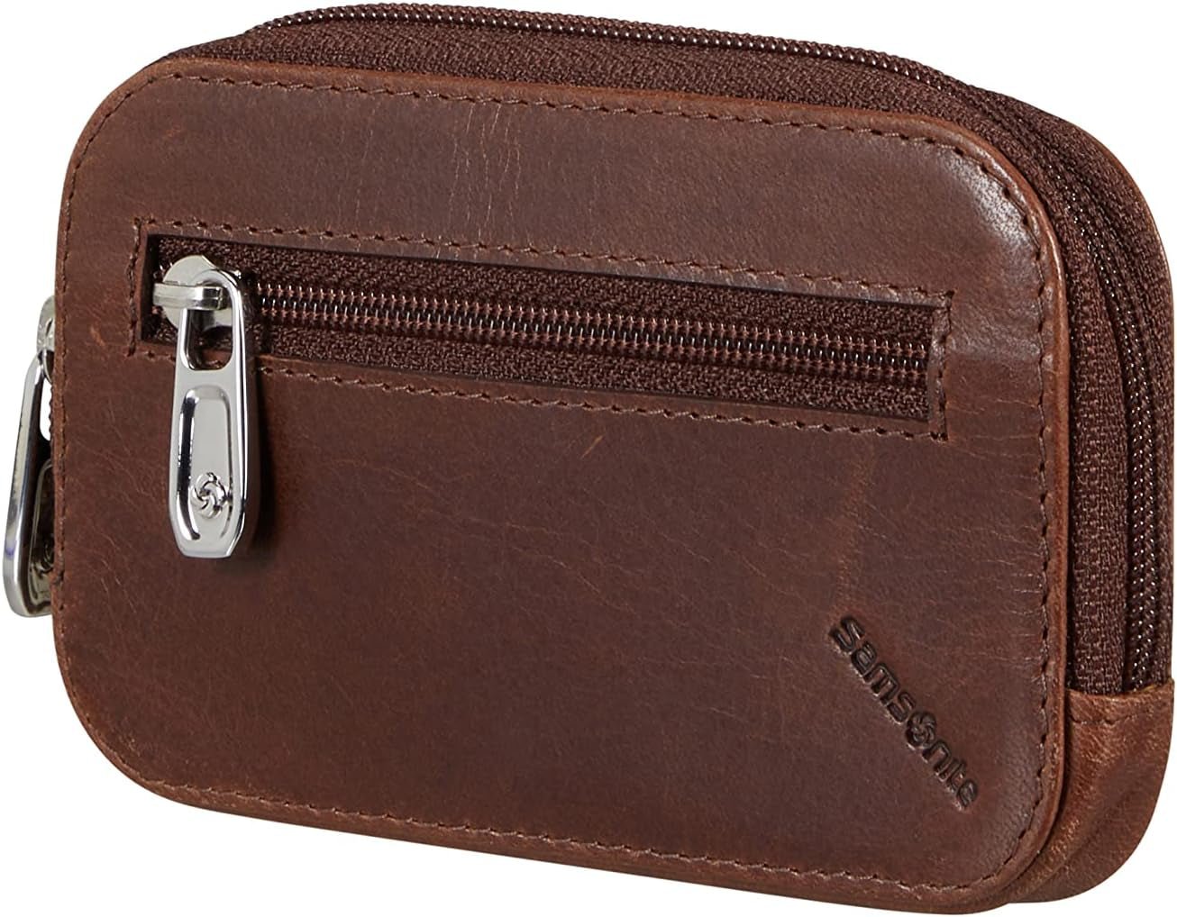 Samsonite Veggy SLG - Portfel, 11,6 cm, brązowy (ciemnobrązowy) Portfel męski Naty Shop Default Title