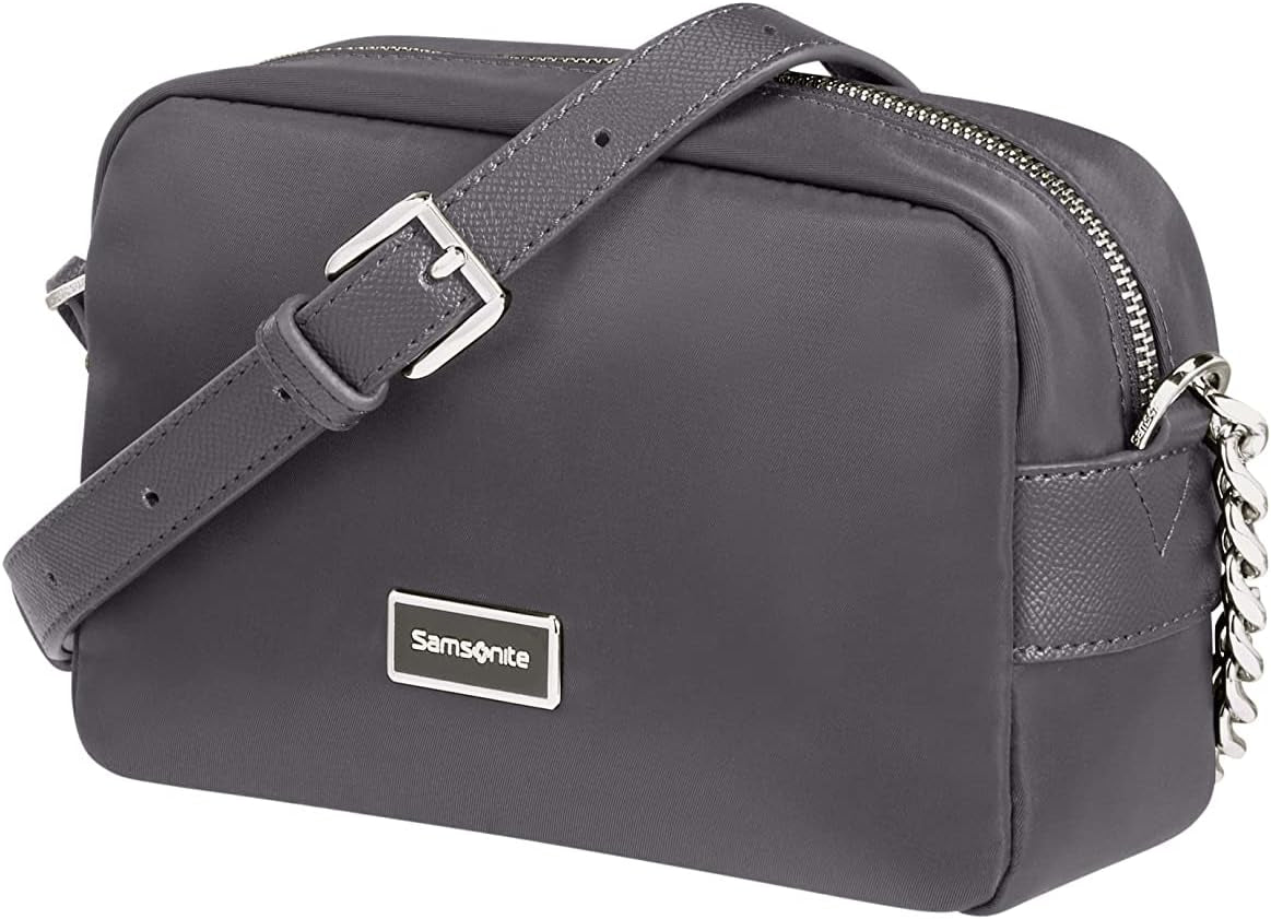 Samsonite Damska Karissa 2.0 - Torba na ramię Torba (1 szt.) Torby damskie Naty Shop Szara (Eco Dark Grey) Xs (21 Cm)