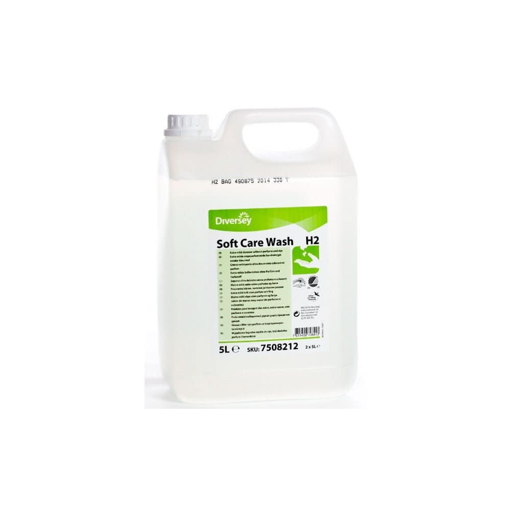 Mydło w płynie Soft Care Wash H2, 5 litrów Detergenti Nati Shop