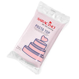 Saracino Fondant Top, pasta cukrowa do pokrycia 1 kg, wyprodukowana we Włoszech pasta cukrowa Naty Shop dziecko różowy