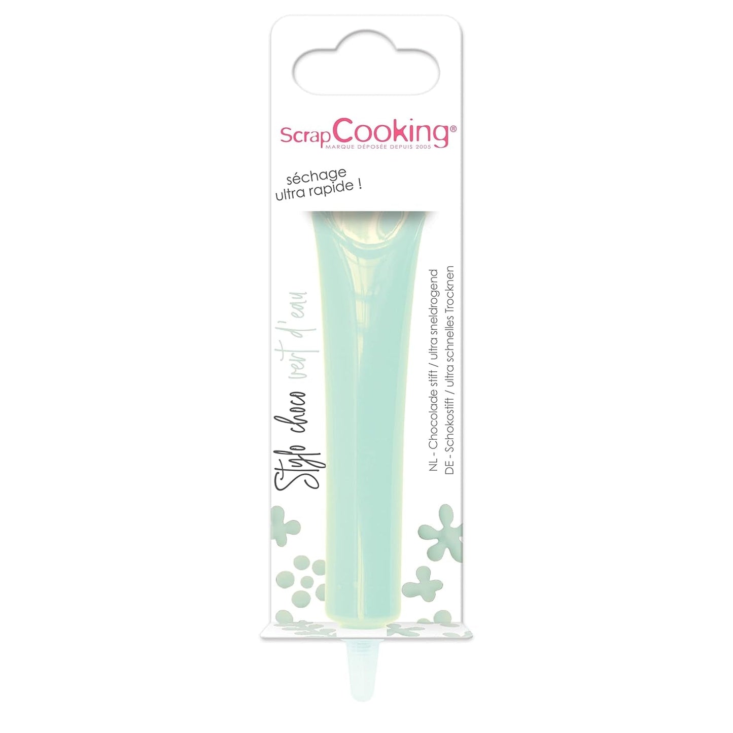 ScrapCooking - barwnik spożywczy, różne kolory, tubka do pisania, 25 gramów Pasta cukrowa Naty Shop Zieloni wodne Małe