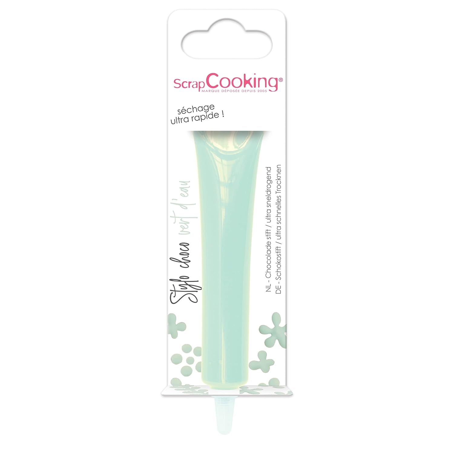 ScrapCooking - barwnik spożywczy, różne kolory, tubka do pisania, 25 gramów Pasta cukrowa Naty Shop Zieloni wodne Małe