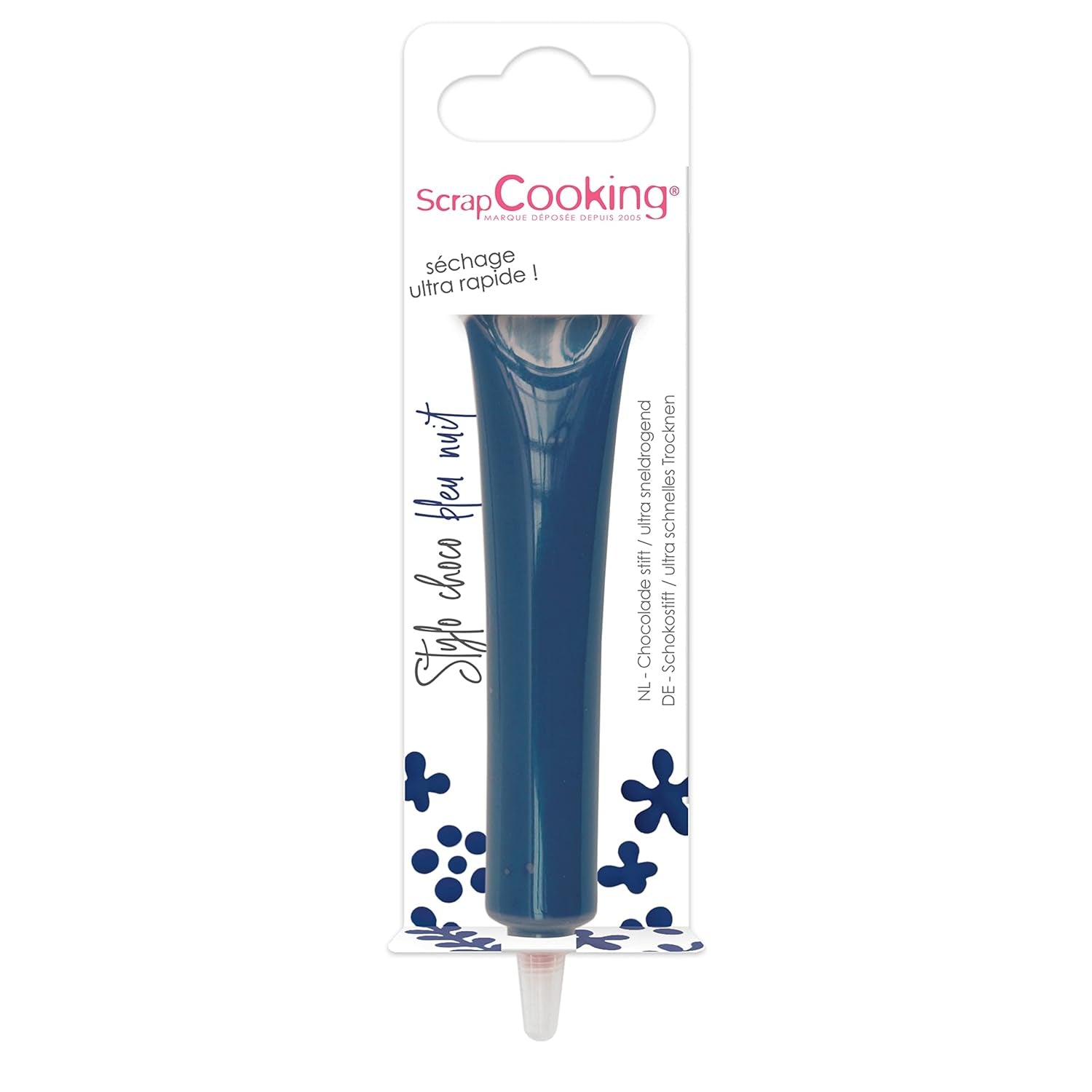 ScrapCooking - barwnik spożywczy, różne kolory, w tubce do pisania, 25 gramów Naty Shop pasta cukrowa Night blue Small