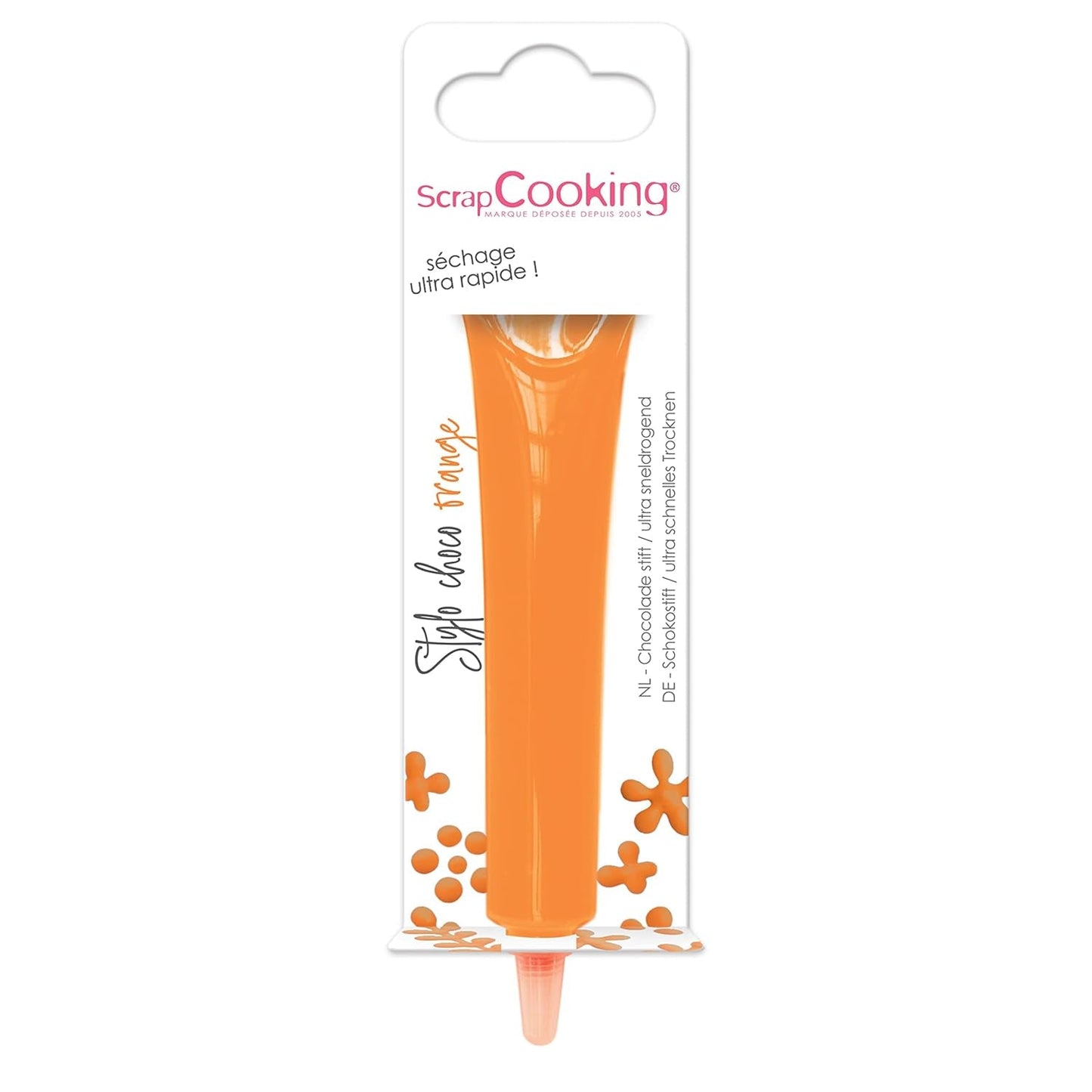 ScrapCooking - barwnik spożywczy, różne kolory, tubka do pisania, 25 gramów Naty Shop Mała Pomarańczowa Pasta Cukrowa