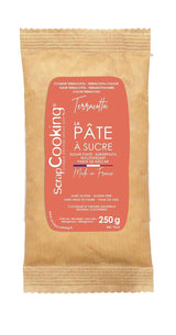 ScrapCooking - Pâte Ã Sucre Vert Sauge 250g - Colourant d'Origine Naturelle - Sans Gluten, Sans Huile de Palme - Pour Gâteaux, Pâtisseries Anniversaire - Vert Pastel - Fabrikie en France - 7621 Pasta cukrowa Naty Shop Czerwona terakota