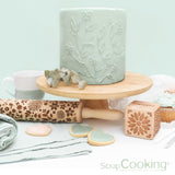 ScrapCooking - Pâte Ã Sucre Vert Sauge 250g - Colorant d'Origine Naturelle - Sans Gluten, Sans Huile de Palme - Pour Gâteaux, Pâtisseries Anniversaire - Vert Pastel - Fabrikie en France - 7621 Pasta cukrowa Naty Shop