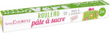 ScrapCooking - Różowa bułka z fondantem 36 cm - Zwijana czarna fondant 430 g - Topper na ciasto Dekoracja na ciasto, pieczenie, urodziny, imprezy - Różowy - 7264 Pasta cukrowa Naty Shop Pozdrowienia