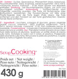 ScrapCooking - Różowa bułka z fondantem 36 cm - Zwijana czarna fondant 430 g - Topper na ciasto Dekoracja na ciasto, pieczenie, urodziny, imprezy - Różowy - 7264 Pasta cukrowa Naty Shop