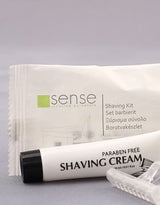 Zestaw krem ​​hotelowy + golarka – Sklep Sense Cosmetica Hoteliera Naty