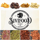 SIVIFOOD jumbo czarne sułtanki 300g - duże i pyszne czarne sułtanki najwyższej jakości naturalnie suszone słodkie owocowe winogrona niesiarkowane niesłodzone niesłodzone niesłodzone bezolejowe dodatki Kishmish Produkty suszone Naty Shop