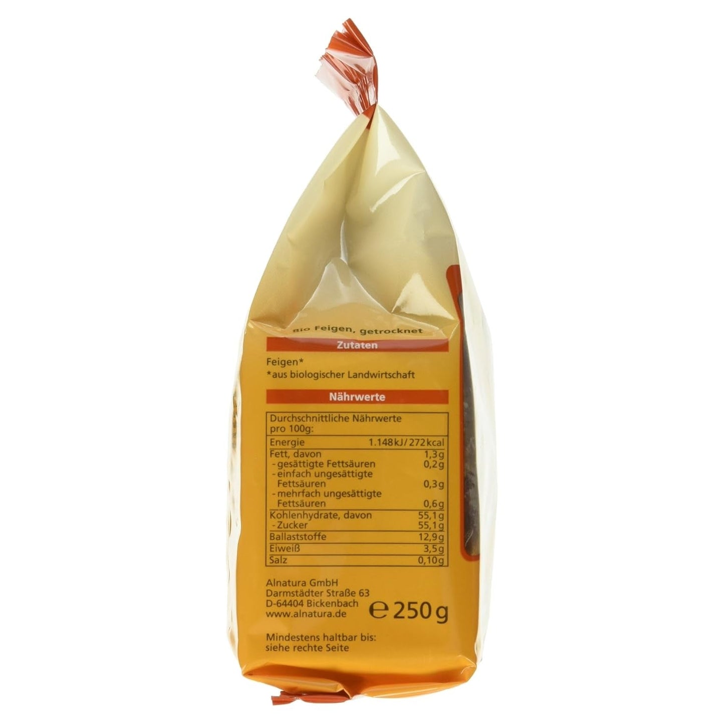 Suszone figi organiczne, 250g Naty Shop produkty suszone