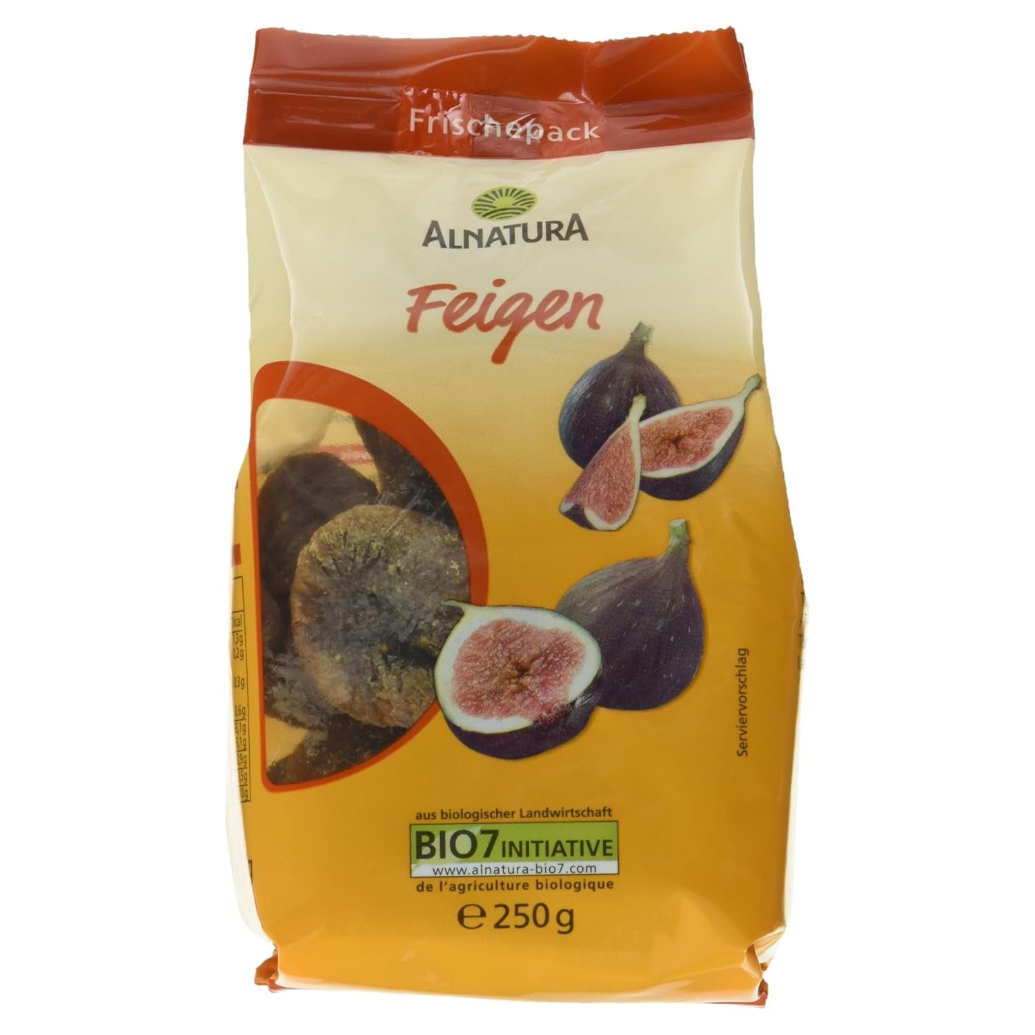 Organiczne suszone figi, 250g Produkty suszone Naty Shop Domyślny tytuł