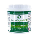 Składniki specjalne Crackle Crystals Crackle 500g Najwyższa jakość, bez GMO, idealna do ciast, słodyczy i lodów Naty Shop Pasta cukrowa 100G